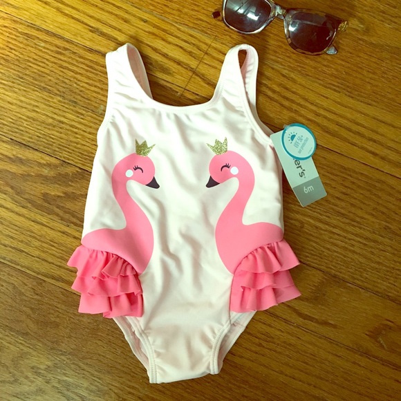 carters swan bathing suit